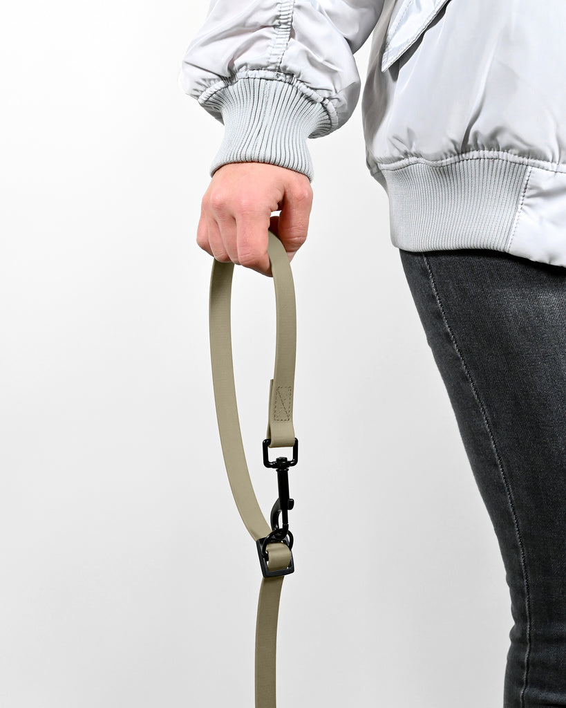 Handschlaufe Biothane Hundeleine Beige