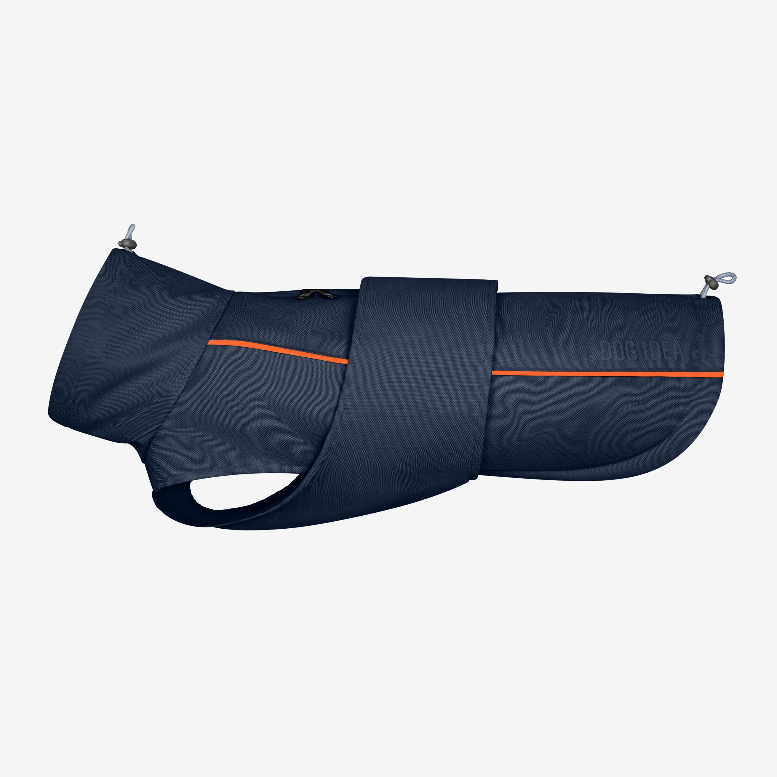 Hundemantel Winter Navy