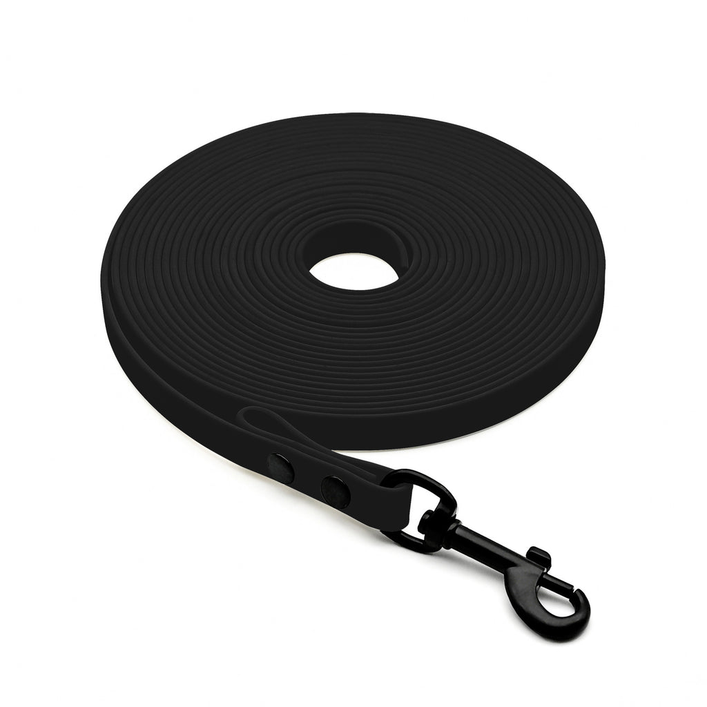 Welpen Schleppleine Schwarz