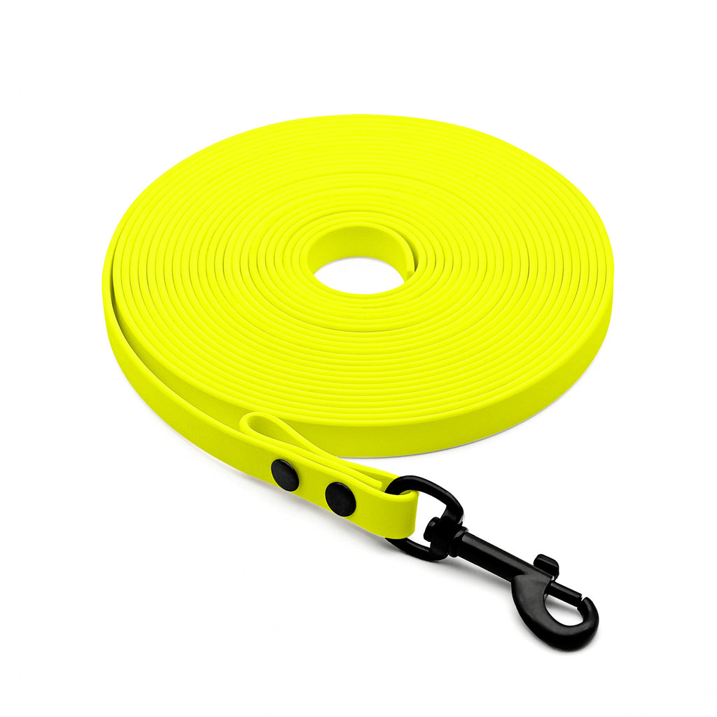 Welpen Schleppleine Neongelb